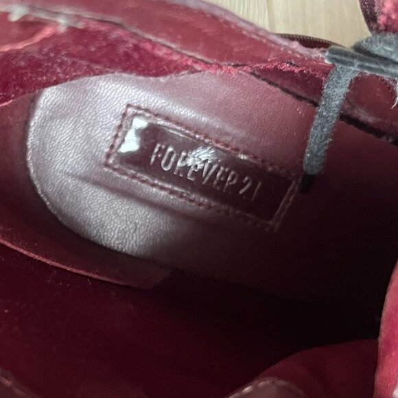 Forever21 Patent Leather Boots - Picture 6 of 6